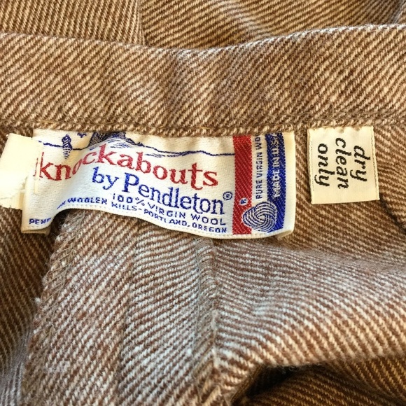 Vintage Knockabouts Pendleton Womens Pants Button Front Top Jacket Shacket Suit - Picture 7 of 9